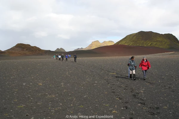 Iceland trekking